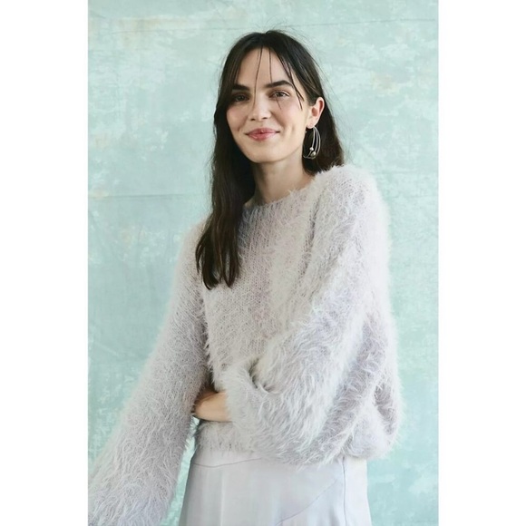 Free People Flurry Sweater in Lilac Frost - Picture 6 of 9